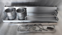 Połka kuchenna organizer wieszak regał ścienny magazynowy wielofunkcyjny aluminium Połka kuchenna organizer wieszak regał ścienny magazynowy wielofunkcyjny aluminium