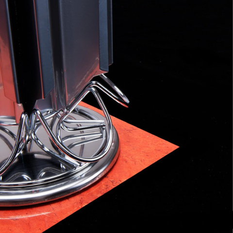 Peak Blade stojak uchwyt na kapsułki z kawą Dolce Gusto obrotowy srebrny 48 szt Peak Blade stojak uchwyt na kapsułki z kawą Dolce Gusto obrotowy srebrny 48 szt