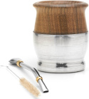 BALIBETOV Zestaw Yerba Mate Wood Gourd Palo Santo aluminium BALIBETOV Zestaw Yerba Mate Wood Gourd Palo Santo aluminium