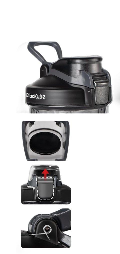 Blackube Electric Shaker do koktajli proteinowych mieszadło mikser akumulator Blackube Electric Shaker do koktajli proteinowych mieszadło mikser akumulator
