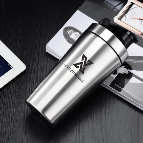 X SIM FITNESSX Shaker stal nierdzewna bidon sportowy shakera X SIM FITNESSX X SIM FITNESSX Shaker stal nierdzewna bidon sportowy shakera X SIM FITNESSX