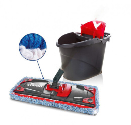 Vileda UltraMax MOP WIADRO wyciskacz Mop płaski Ultramax Micro & Cotton