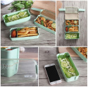 lunchbox bento pojemnik śniadaniówka torba termiczna sztućce lunchbox bento pojemnik śniadaniówka torba termiczna sztućce
