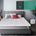 toper materac nawierzchniowy nakładka na łóżko MightySoft 200x150x10 cm