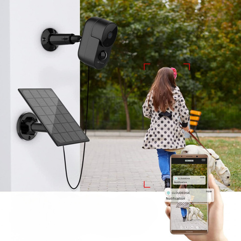 SOLARNA KAMERA ZEWNĘTRZNA WIFI HD CZUJNIK RUCHU SOLARNA KAMERA ZEWNĘTRZNA WIFI HD CZUJNIK RUCHU