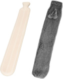 Termofor gumowy podłużny 72x12cm pluszowy ogrzewacz na wodę 2l Termofor gumowy podłużny 72x12cm pluszowy ogrzewacz na wodę 2l