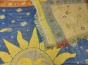 piękny koc narzuta bieżnik bawełniany tkany koc z frędzlami boho 190x130 piękny koc narzuta bieżnik bawełniany tkany koc z frędzlami boho 190x130