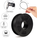 IEMAI Filament PLA z włókno węglowe 1,75 mm do drukarka 3D 1 KG IEMAI Filament PLA z włókno węglowe 1,75 mm do drukarka 3D 1 KG