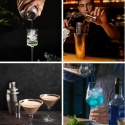 Zestaw BARMAŃSKI do koktajli drinków STAL 5 szt shaker 350 ml 750 ml 3x jigger Zestaw BARMAŃSKI do koktajli drinków STAL 5 szt shaker 350 ml 750 ml 3x jigger