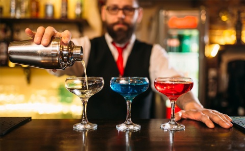 Zestaw BARMAŃSKI do koktajli drinków STAL 5 szt shaker 350 ml 750 ml 3x jigger Zestaw BARMAŃSKI do koktajli drinków STAL 5 szt shaker 350 ml 750 ml 3x jigger