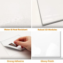 PŁYTKI 15,4X15,4 CM GLOSSY 3D naklejki Panele ścienne winylowe Walplus PŁYTKI 15,4X15,4 CM GLOSSY 3D naklejki Panele ścienne winylowe Walplus