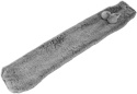 Termofor gumowy podłużny 57 x10cm pluszowy ogrzewacz na wodę