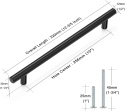 Uchwyt meblowy rączka do mebli szafy szuflady 15 szt 320 mm
