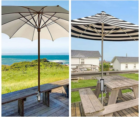 uchwyt na parasol na balustradę taras stół STOJAK NA BALKON uchwyt na parasol na balustradę taras stół STOJAK NA BALKON