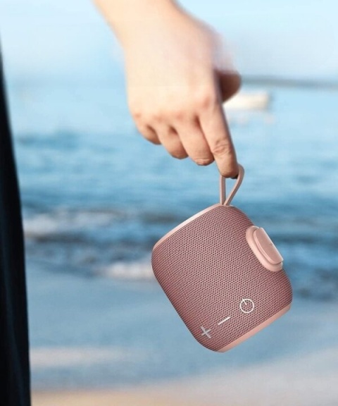BEZPRZEWODOWY GŁOŚNIK BLUETOOTH MOBILNY 5.0 M7 USB różowy BEZPRZEWODOWY GŁOŚNIK BLUETOOTH MOBILNY 5.0 M7 USB różowy