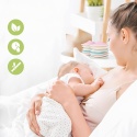 Organiczne wkładki laktacyjne z wiskozy bambusowej mleko laktacja Organiczne wkładki laktacyjne z wiskozy bambusowej mleko laktacja