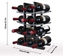 HOLDER ORGANIZER STOJAK NA WINO BUTELKI PÓŁKA REGAL LOFTdrewniany HOLDER ORGANIZER STOJAK NA WINO BUTELKI PÓŁKA REGAL LOFTdrewniany