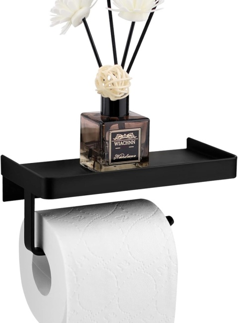 Uchwyt wieszak na papier toaletowy półka łazienkowa do toalety WC Uchwyt wieszak na papier toaletowy półka łazienkowa do toalety WC