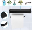Uchwyt wieszak na papier toaletowy półka łazienkowa do toalety WC Uchwyt wieszak na papier toaletowy półka łazienkowa do toalety WC