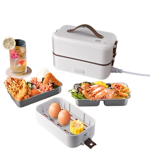 Lunch box Podgrzewacz Elektryczne Pudełka Na Lunch 3 W 1