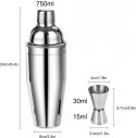 Zestaw barmański do koktajli drinków11 ELEMENTÓW drinki shaker nalewak sitko Zestaw barmański do koktajli drinków11 ELEMENTÓW drinki shaker nalewak sitko