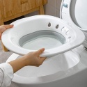 Wanna do sedesu miska do wc bidet sanitarny nakładka składana Wanna do sedesu miska do wc bidet sanitarny nakładka składana