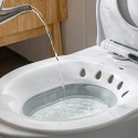 Wanna do sedesu miska do wc bidet sanitarny nakładka składana Wanna do sedesu miska do wc bidet sanitarny nakładka składana
