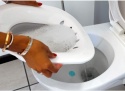 Wanna do sedesu miska do wc bidet sanitarny nakładka składana Wanna do sedesu miska do wc bidet sanitarny nakładka składana