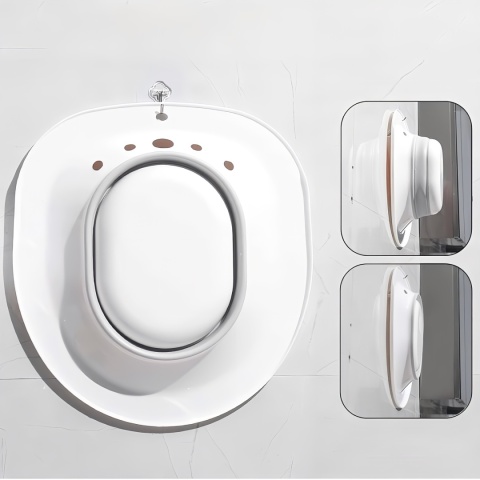 Wanna do sedesu miska do wc bidet sanitarny nakładka składana Wanna do sedesu miska do wc bidet sanitarny nakładka składana