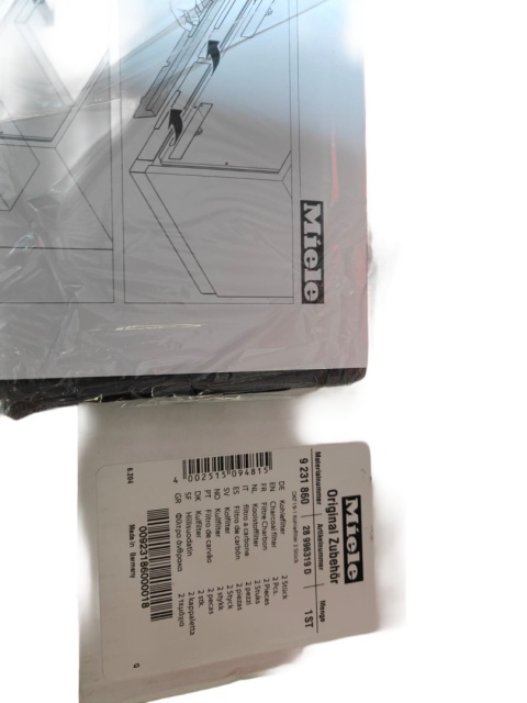 Filtr węglowy MIELE OKAP KUCHENNY DA2660 2690 Miele 9231860 DKF19-1 2 SZTUKI Filtr węglowy MIELE OKAP KUCHENNY DA2660 2690 Miele 9231860 DKF19-1 2 SZTUKI