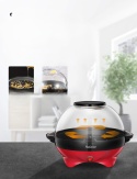 Maszyna URZĄDZENIE do popcornu Yabano 800W 5L CZERWONE