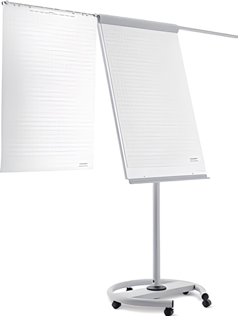 Magnetoplan Flipchart mobil de Luxe tablica do prezentacji regulowana12270F13 Magnetoplan Flipchart mobil de Luxe tablica do prezentacji regulowana12270F13