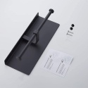 Półka wieszak uchwyt na 2 rolki papier toaletowy organizer do wc łazienki Półka wieszak uchwyt na 2 rolki papier toaletowy organizer do wc łazienki