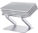 SKŁADANA REGULOWANA ALUMINIOWA PODSTAWKA UCHWYT STOJAK POD LAPTOP NA TABLET SKŁADANA REGULOWANA ALUMINIOWA PODSTAWKA UCHWYT STOJAK POD LAPTOP NA TABLET