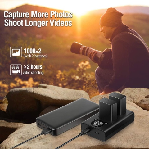 BATERIA AKUMULATOR NP-FW50 do SONY ładowarka dual