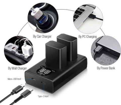 BATERIA AKUMULATOR NP-FW50 do SONY ładowarka dual