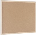 Bi-Office MC040012010 tablica korkowa rama z drewna sosnowego 60 x 45 cm