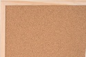 Bi-Office MC040012010 tablica korkowa rama z drewna sosnowego 60 x 45 cm