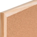 Bi-Office MC040012010 tablica korkowa rama z drewna sosnowego 60 x 45 cm
