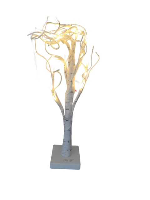 Lampa LED Gałązki Drzewko Dekoracyjne oświetlenie Drzewo Brzoza 60cm 24 Diody Lampa LED Gałązki Drzewko Dekoracyjne oświetlenie Drzewo Brzoza 60cm 24 Diody