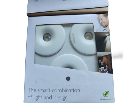 Lampa LED do zabudowy Philips 3 x 2,5W 120lm 2700K smartspot Lampa LED do zabudowy Philips 3 x 2,5W 120lm 2700K smartspot
