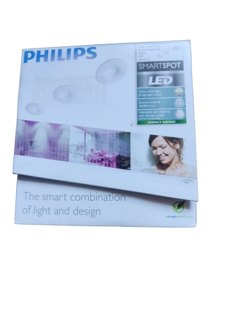 Lampa LED do zabudowy Philips 3 x 2,5W 120lm 2700K smartspot Lampa LED do zabudowy Philips 3 x 2,5W 120lm 2700K smartspot