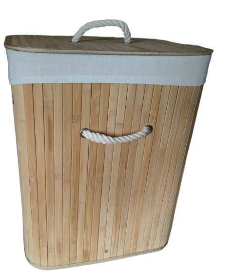 kosz na pranie ubrania zabawki organizer składany 60 l bambus kosz na pranie ubrania zabawki organizer składany 60 l bambus