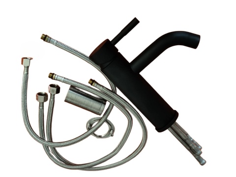 bateria umywalkowa wylewka kran do zlewu ŁAZIENKOWA MIESZACZOWA trójdrożna