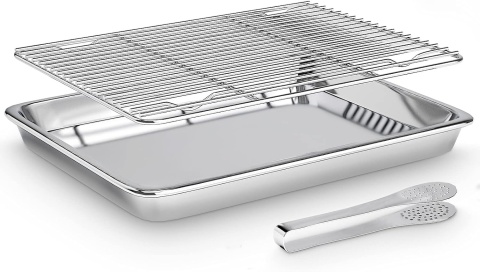 BLACHA FORMA DO PIECZENIA kratka szczypce stal nierdzewna metalowa BLACHA FORMA DO PIECZENIA kratka szczypce stal nierdzewna metalowa