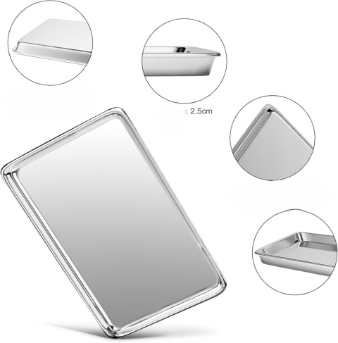 BLACHA FORMA DO PIECZENIA kratka szczypce stal nierdzewna metalowa BLACHA FORMA DO PIECZENIA kratka szczypce stal nierdzewna metalowa