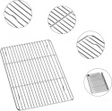 BLACHA FORMA DO PIECZENIA kratka szczypce stal nierdzewna metalowa BLACHA FORMA DO PIECZENIA kratka szczypce stal nierdzewna metalowa