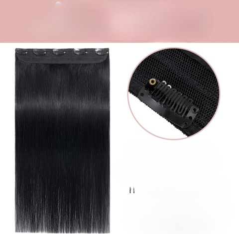 Przedłużki z włosów naturalnych Silk-co 22 cale jednoczęściowe clip Przedłużki z włosów naturalnych Silk-co 22 cale jednoczęściowe clip