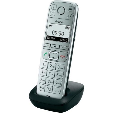 2x Słuchawka dodatkowa Gigaset E500H telefon dla seniora PL