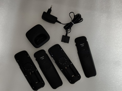 2x Słuchawka dodatkowa Gigaset E500H telefon dla seniora PL